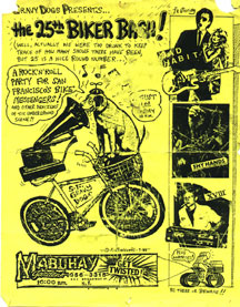 road rash bash flyer
